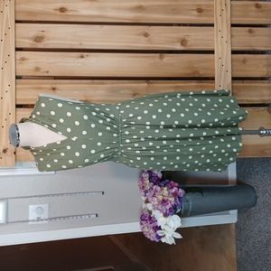 Matilda Jane Dot your I's Polka Dot Dress